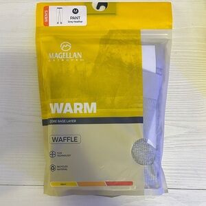 Magellan Outdoors Grey Heather Core Base‎ Layer Pants